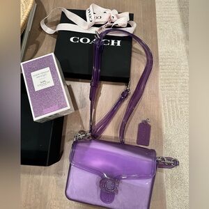 Coach Jelly Crossbody/Wristlet and Perfume